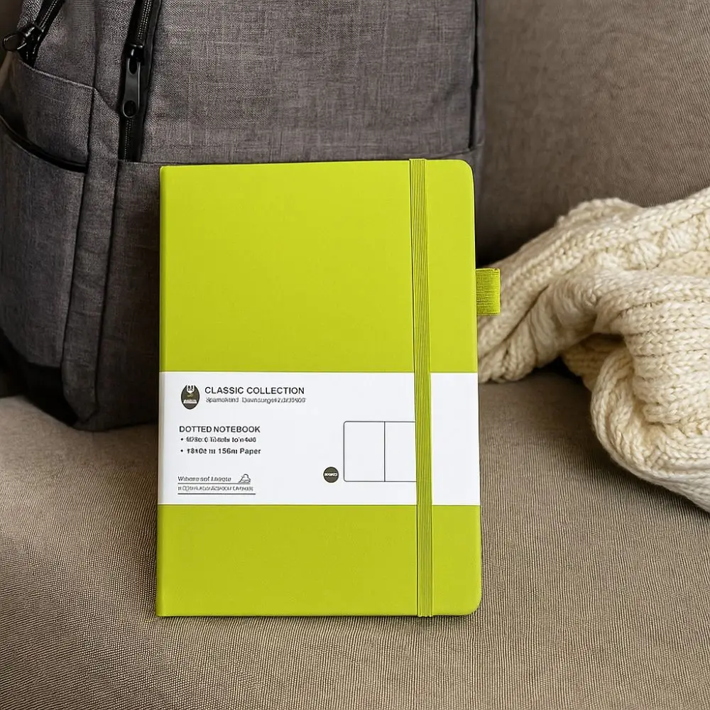 Agenda Premium A5 Notebook Bookmark Ribbon Tie-strap Journal Notebook Back Pocket Business Notebook Gift
Agenda Premium A5 Notebook Bookmark Ribbon Tie-strap Journal Notebook Back Pocket Business Notebook Gift