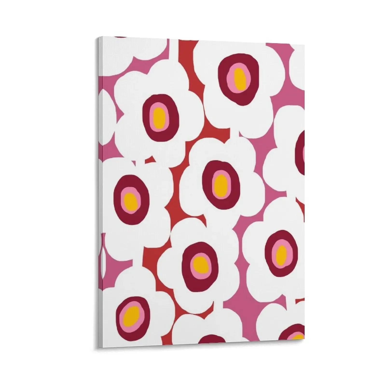 Iconic Preppy Abstract Scandinavian Floral Pattern in Red and Pink Canvas Painting Picture on the wall
Iconic Preppy Abstract Scandinavian Floral Pattern in Red and Pink Canvas Painting Picture on the wall