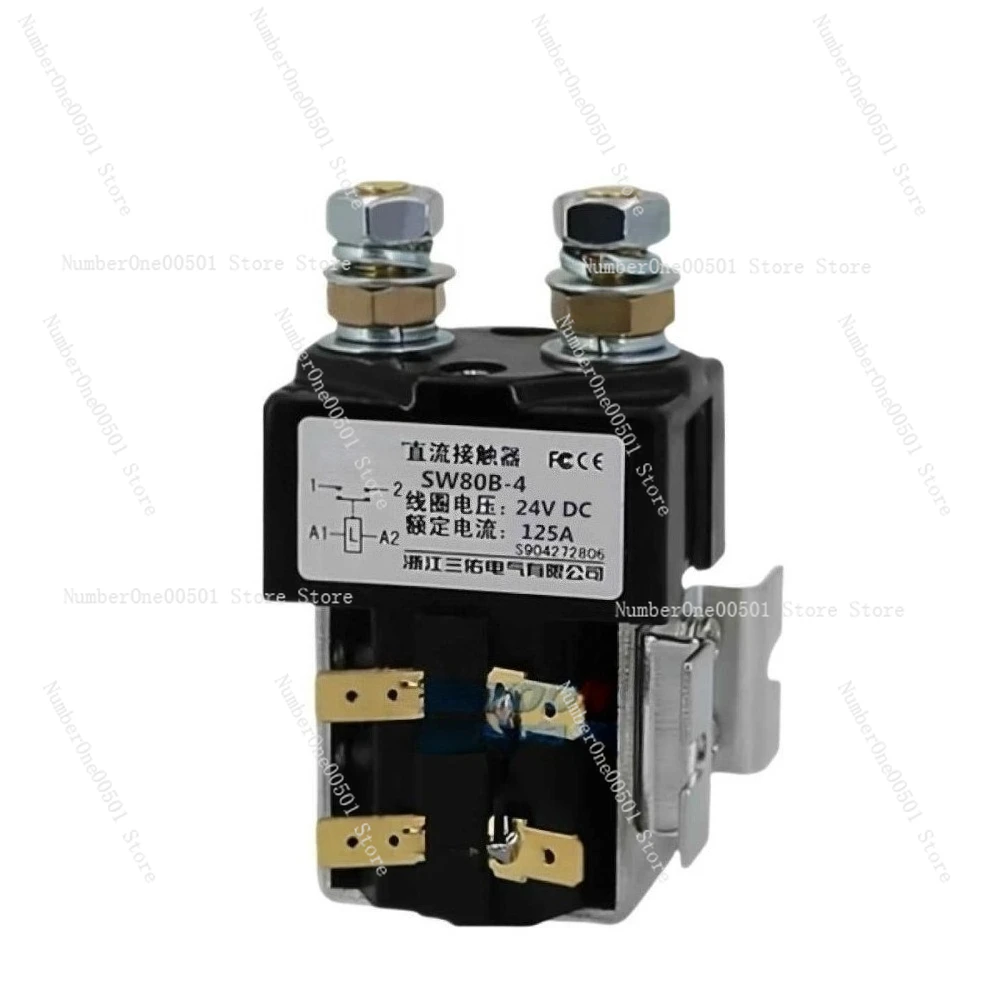 SW80B-4 DC Contactor 24V Starter Relay for Electric Car Golf Cart Motor Controller
SW80B-4 DC Contactor 24V Starter Relay for Electric Car Golf Cart Motor Controller