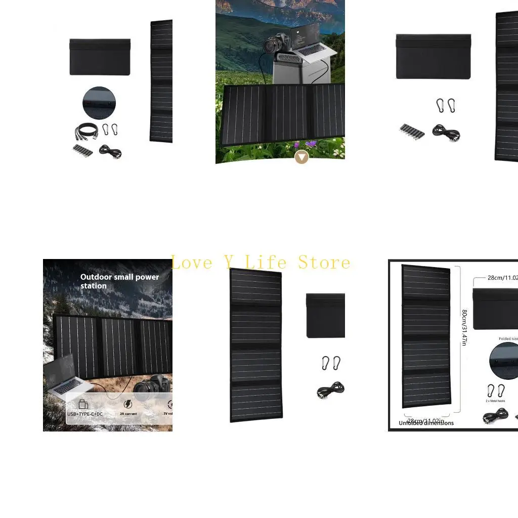 L74C Compacts 40W Открытый солнечный зарядный элемент Портативное складное солнечное зарядное устройство Высокоэффективная
L74C Compacts 40W Открытый солнечный зарядный элемент Портативное складное солнечное зарядное устройство Высокоэффективная