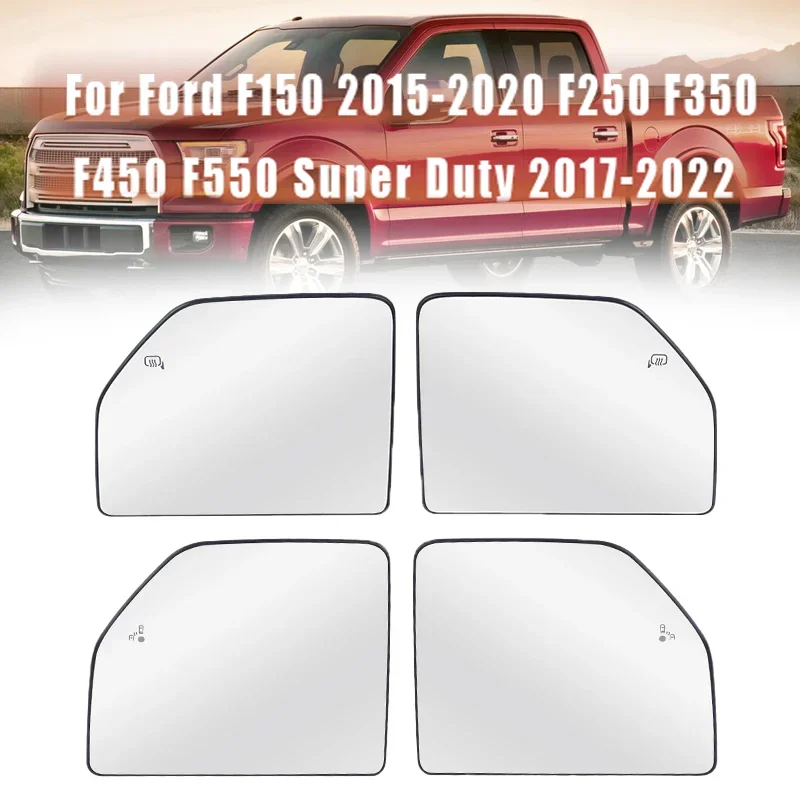 Heated Upper Mirror Glass for Ford F150 2015-2020 F250 F350 F450 F550 Super Duty 2017-2022 With/Without Blind Spot Mirror Glass
Heated Upper Mirror Glass for Ford F150 2015-2020 F250 F350 F450 F550 Super Duty 2017-2022 With/Without Blind Spot Mirror Glass