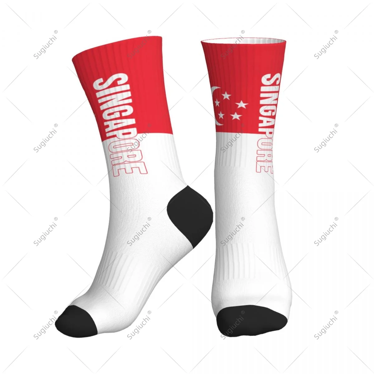 Полиэстеровые носки до середины икры с 3D принтом флага Сингапура для мужчин и женщин, кавайные носки, уличные носки для скейтборда
Полиэстеровые носки до середины икры с 3D принтом флага Сингапура для мужчин и женщин, кавайные носки, уличные носки для скейтборда