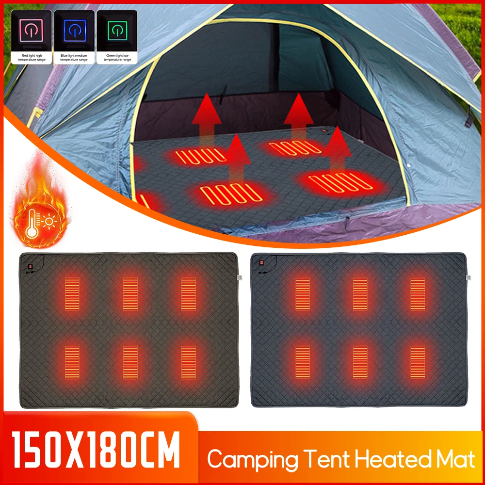 150x180cm Camping Tent Heated Mat Waterproof Seats Cushion USB Powered Sleeping Mattress Heated Electric Pad For Home Office New
150x180cm Camping Tent Heated Mat Waterproof Seats Cushion USB Powered Sleeping Mattress Heated Electric Pad For Home Office New