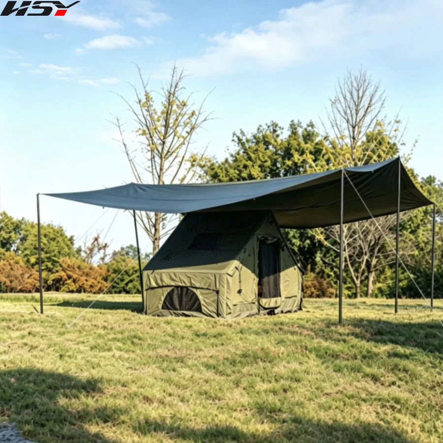 6x6m Army Green Black Coated Camping Tarp 420D Plaid Oxford Cloth Waterproof Anti‑UV Sun Shade Canopy Outdoor Beach Shelter
6x6m Army Green Black Coated Camping Tarp 420D Plaid Oxford Cloth Waterproof Anti‑UV Sun Shade Canopy Outdoor Beach Shelter