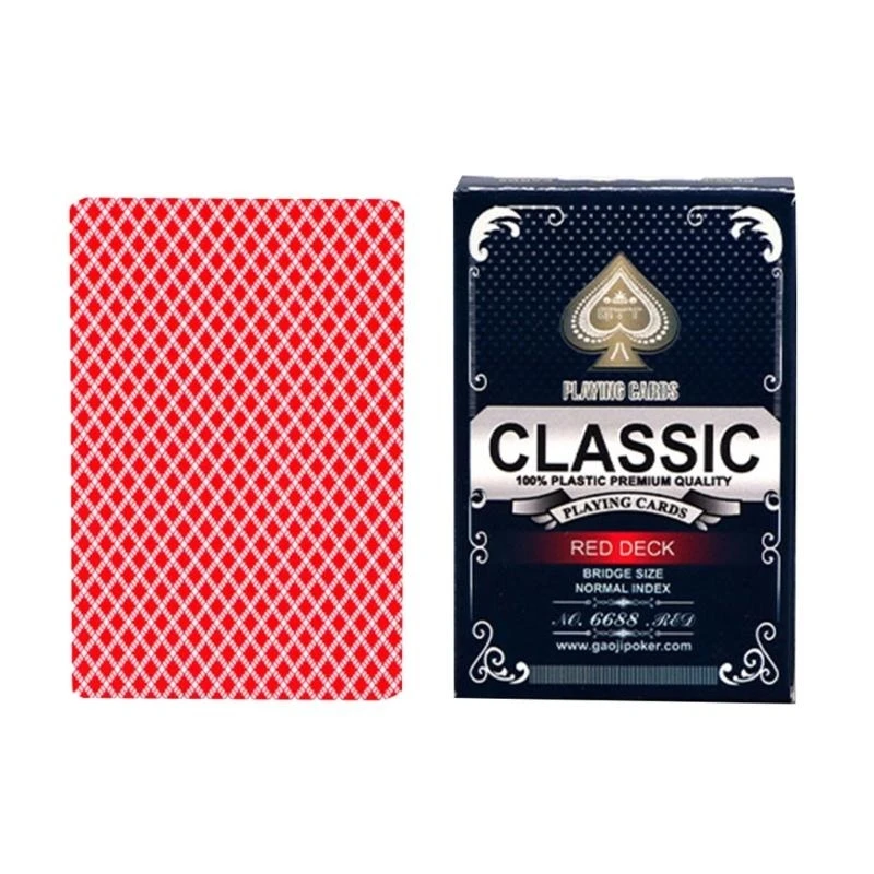 Waterproofs PVC Card Professional Adult Playing Game Card Enduring
Waterproofs PVC Card Professional Adult Playing Game Card Enduring