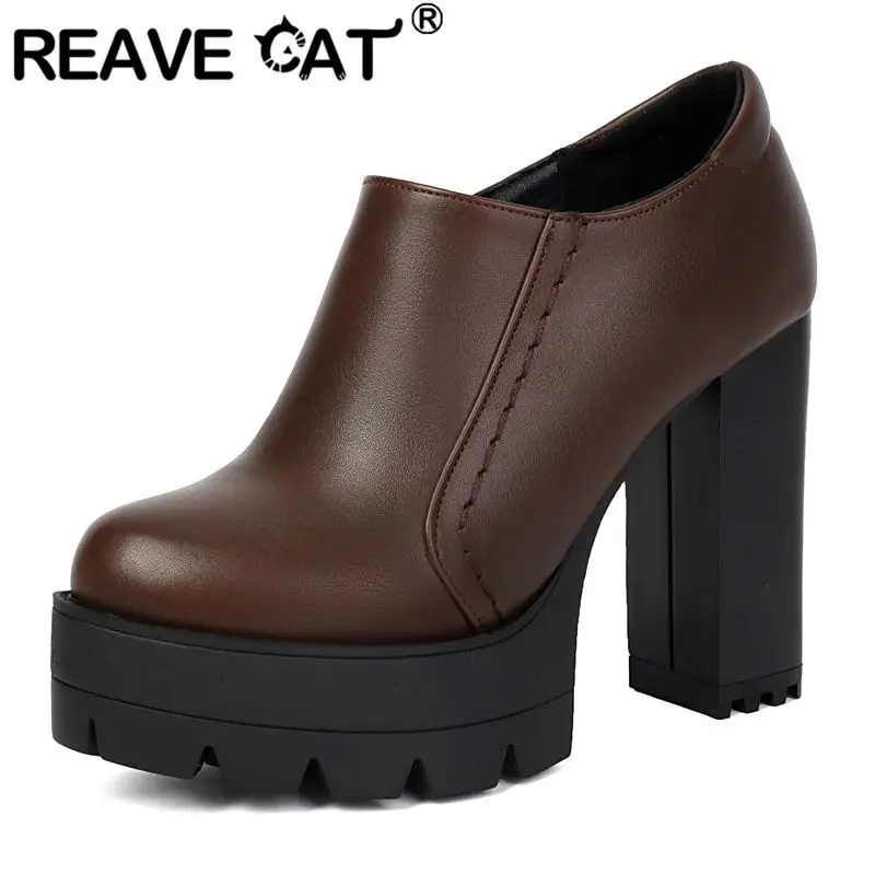 Туфли-лодочки REAVE CAT черные женские, с круглым носком, на молнии сбоку, на каблуке-блоке 11 см, на платформе 3,5 см, сексуальные офисные туфли, большие размеры 43, 44, 45, 46
Туфли-лодочки REAVE CAT черные женские, с круглым носком, на молнии сбоку, на каблуке-блоке 11 см, на платформе 3,5 см, сексуальные офисные туфли, большие размеры 43, 44, 45, 46