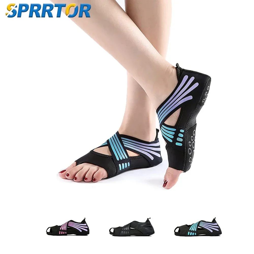 1Pair Non Slip Pilates Socks,Yoga Socks for Women,Women Yoga Socks with Toes,Clasped Pilates Sock for Ballet Pilates Barre Dance
1Pair Non Slip Pilates Socks,Yoga Socks for Women,Women Yoga Socks with Toes,Clasped Pilates Sock for Ballet Pilates Barre Dance
