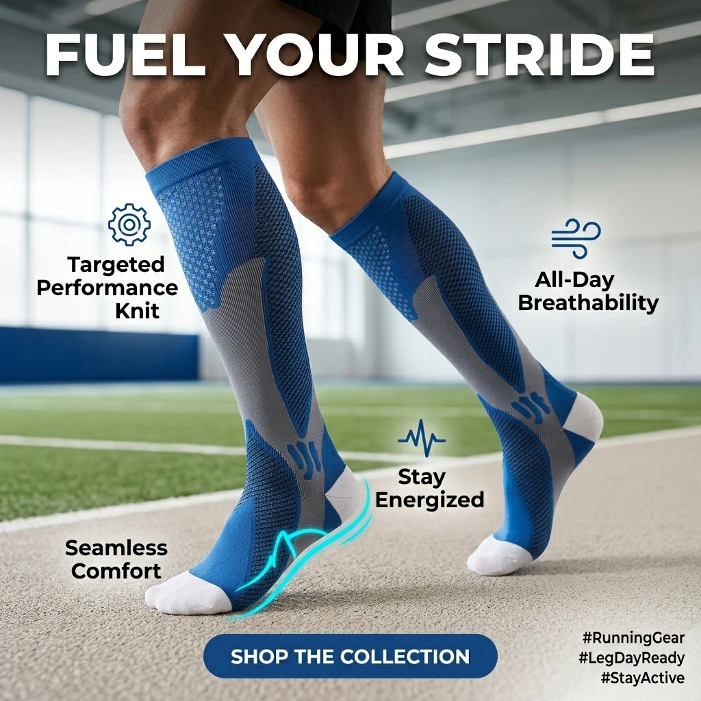 1 Pair Men’s Ankle Sports Socks Cushion – Running Basketball Training Socks – Blue – Size: {S-XXL}
1 Pair Men’s Ankle Sports Socks Cushion – Running Basketball Training Socks – Blue – Size: {S-XXL}