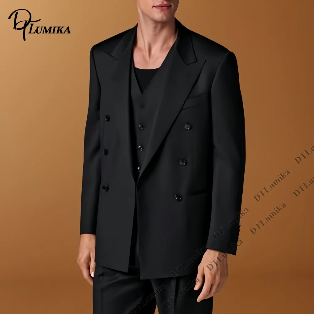 Casual Smart Suit for Men Three Pieces Jacket Vest Pants Daily Suits Regular Fit Double Breasted Blazer Waistcoat and Trousers
Casual Smart Suit for Men Three Pieces Jacket Vest Pants Daily Suits Regular Fit Double Breasted Blazer Waistcoat and Trousers