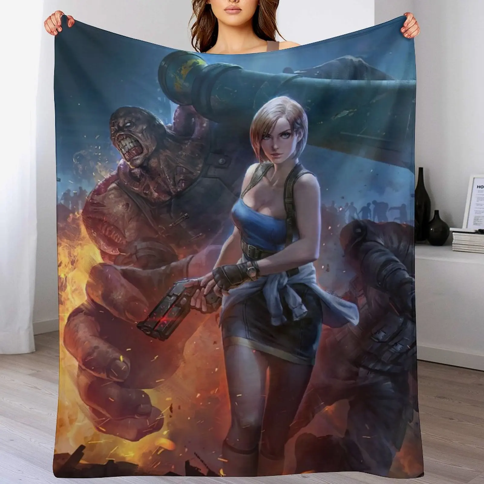 Jill valentine run Throw Blanket For Decorative Sofa christmas decoration Personalized Gift Comforter Blankets
Jill valentine run Throw Blanket For Decorative Sofa christmas decoration Personalized Gift Comforter Blankets