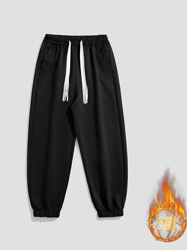 New Men's Thiened Fce Lined Sports Pants Casual Loose Outdoor Leisure Trousers Warm Heavy Pure Color Cuffed Polyester Fiber
New Men's Thiened Fce Lined Sports Pants Casual Loose Outdoor Leisure Trousers Warm Heavy Pure Color Cuffed Polyester Fiber