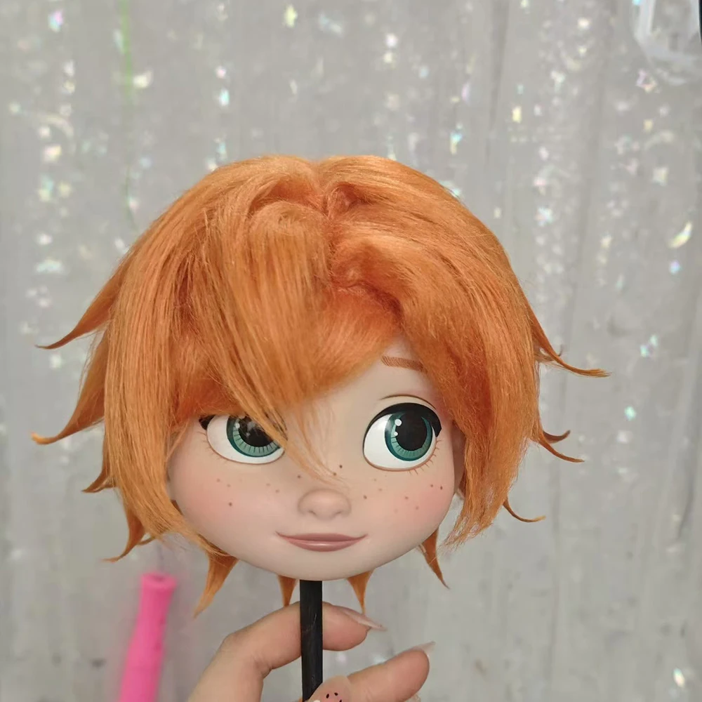 Кукольный парик для BJD, большая голова, кукольные волосы, красочный парик, кукла принцессы, парик из искусственных волос
Кукольный парик для BJD, большая голова, кукольные волосы, красочный парик, кукла принцессы, парик из искусственных волос