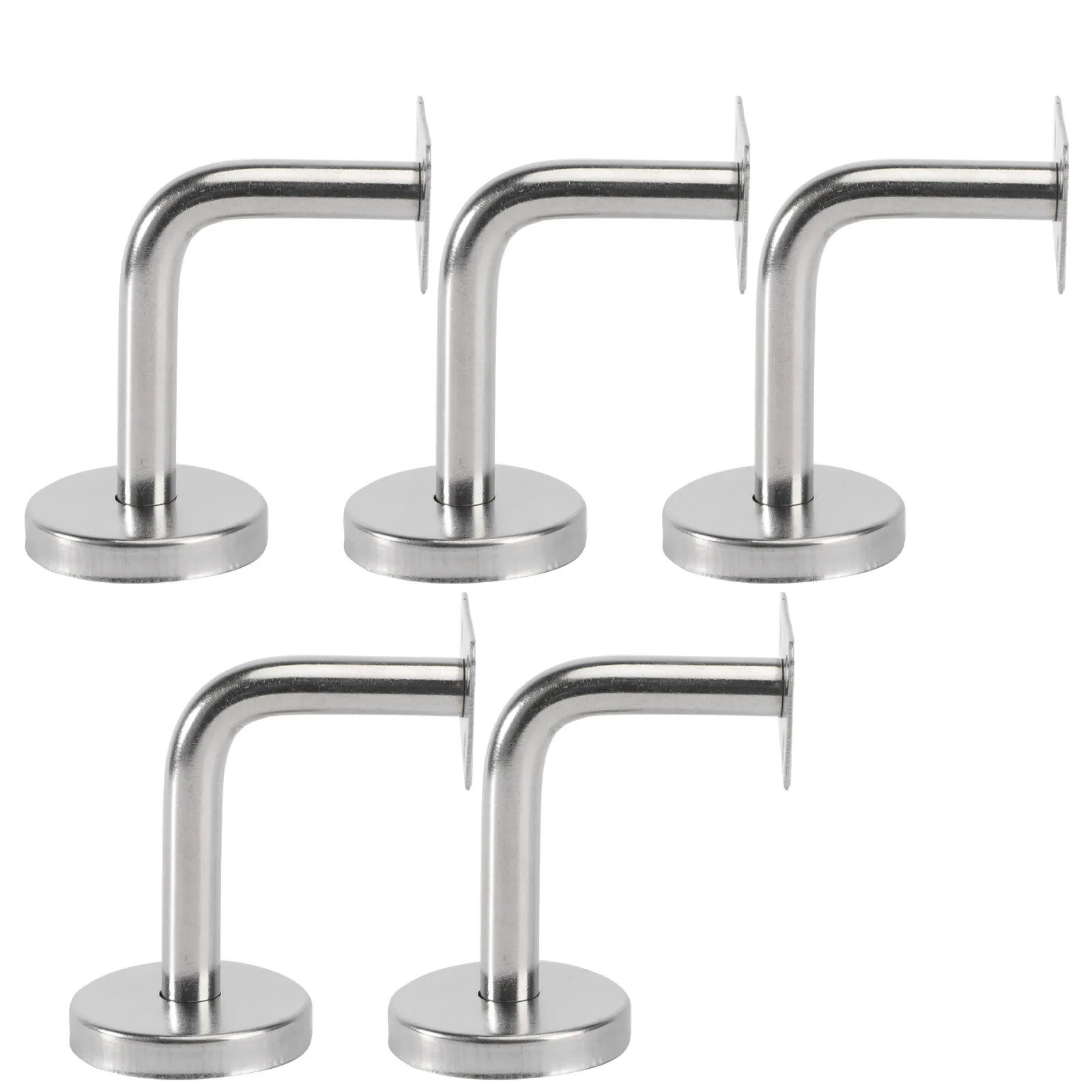 5Pcs Stainless Steel Handrail Bracket Wall Mounted Solid Supports for Stair Rail Bannister Restaurant Office Bathroom
5Pcs Stainless Steel Handrail Bracket Wall Mounted Solid Supports for Stair Rail Bannister Restaurant Office Bathroom