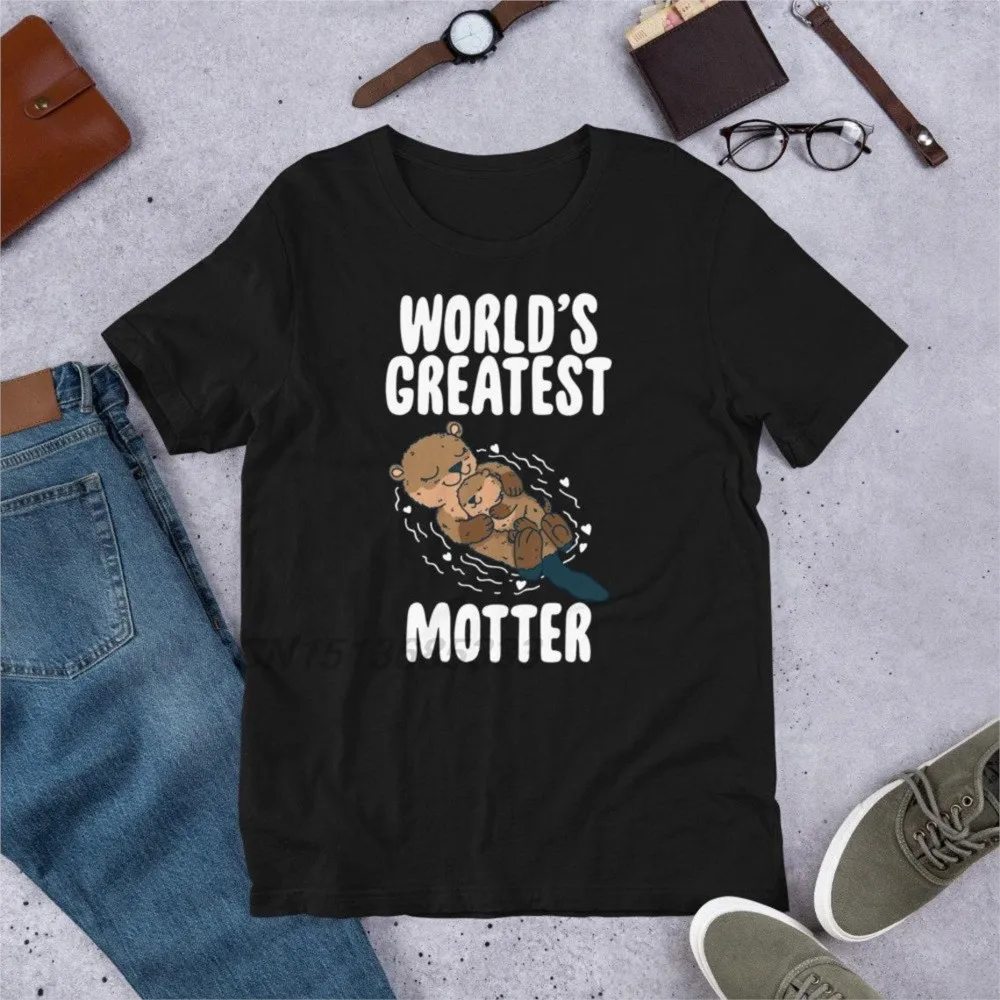 Футболки с надписью Otter Mom's Greatest Motter на день матери, Футболки унисекс из чистого хлопка
Футболки с надписью Otter Mom's Greatest Motter на день матери, Футболки унисекс из чистого хлопка