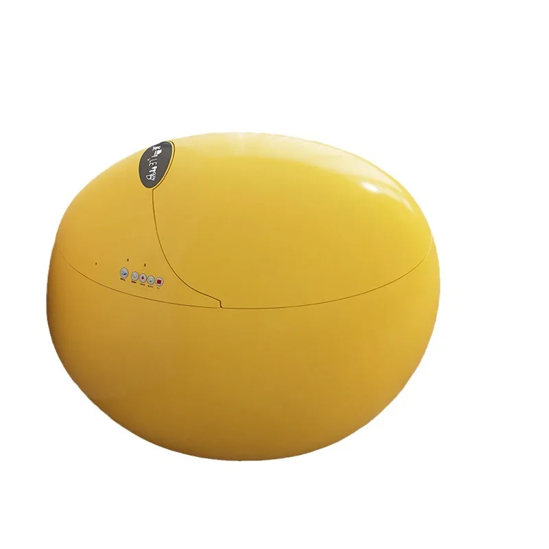 Smart toilet, fully automatic sterilization egg-shaped small household integrated toilet remote
Smart toilet, fully automatic sterilization egg-shaped small household integrated toilet remote