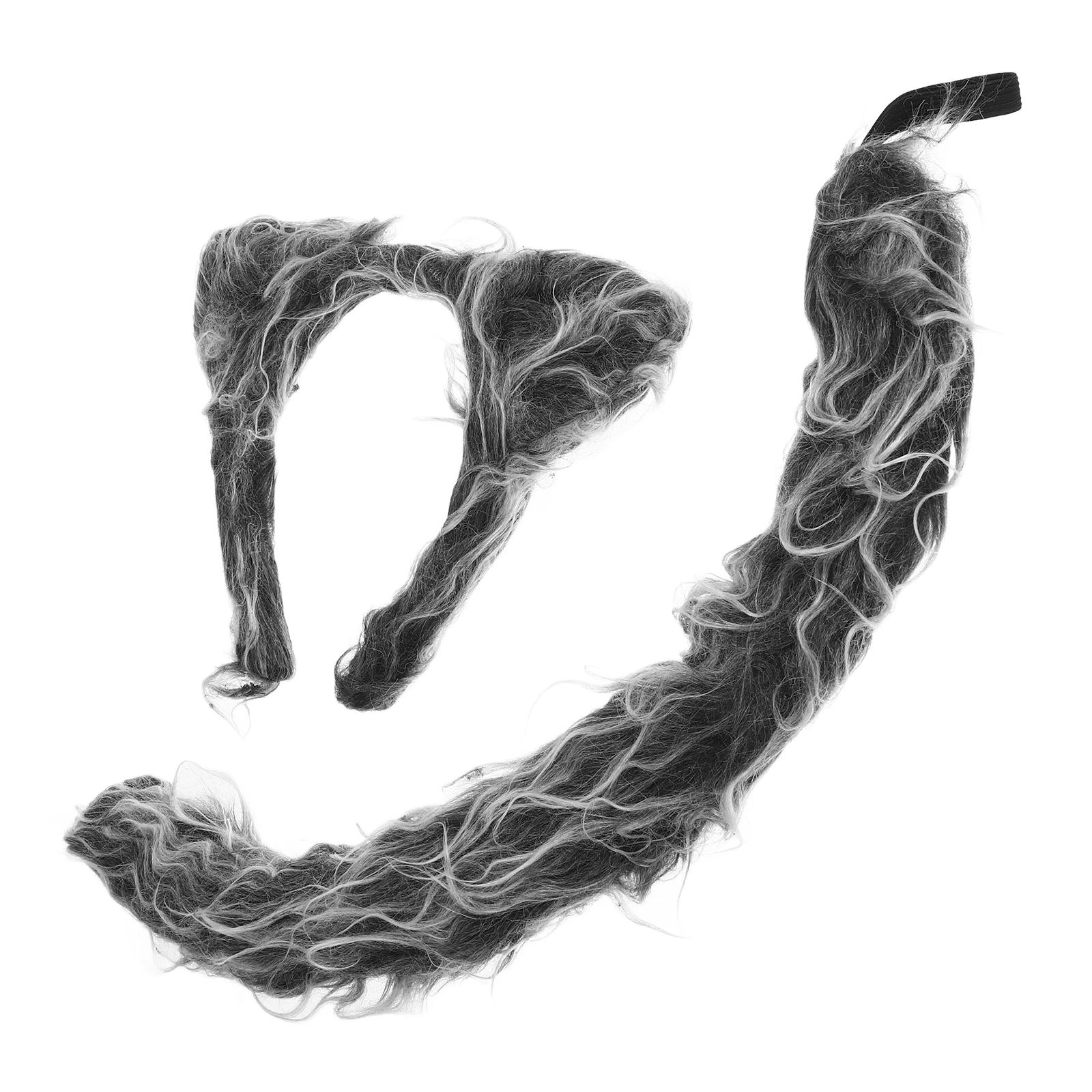 1 set Wolf Cosplay Costume Set Decorative Prop Party Supplies Kit Animal Tail Headb Role Play Accessory Photo Props
1 set Wolf Cosplay Costume Set Decorative Prop Party Supplies Kit Animal Tail Headb Role Play Accessory Photo Props