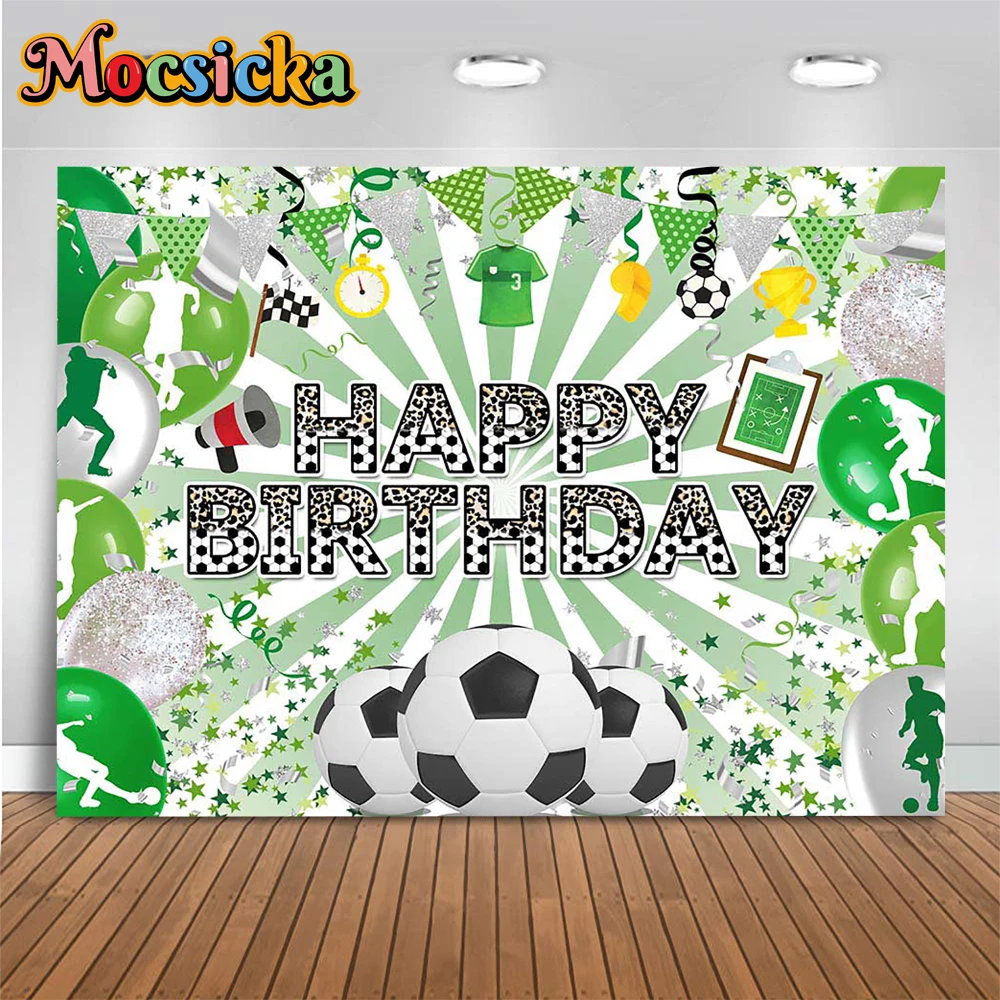 Football Rookie Boy Birthday Backdrop Banner Sports Baby Green Balloons Celebration Party Decor Background Cake Table Photo Prop
Football Rookie Boy Birthday Backdrop Banner Sports Baby Green Balloons Celebration Party Decor Background Cake Table Photo Prop