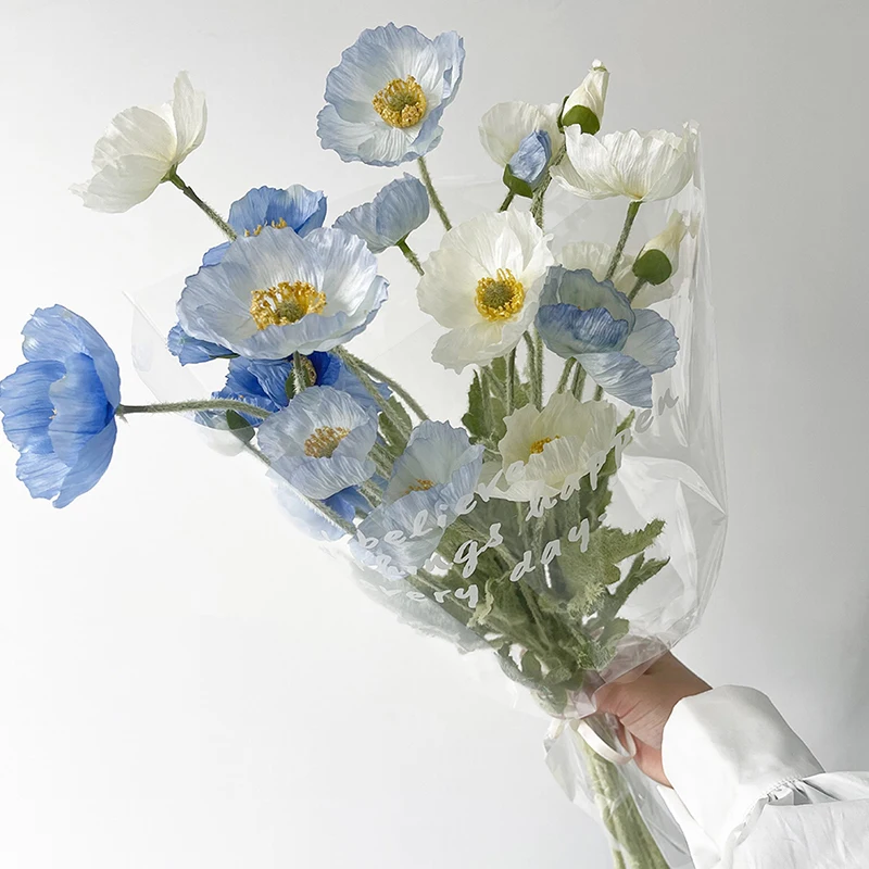 High Quality Beautiful Artificial Poppy Silk Flowers Fake Flower for Home Wedding Salon Party Luxury Decoration
High Quality Beautiful Artificial Poppy Silk Flowers Fake Flower for Home Wedding Salon Party Luxury Decoration