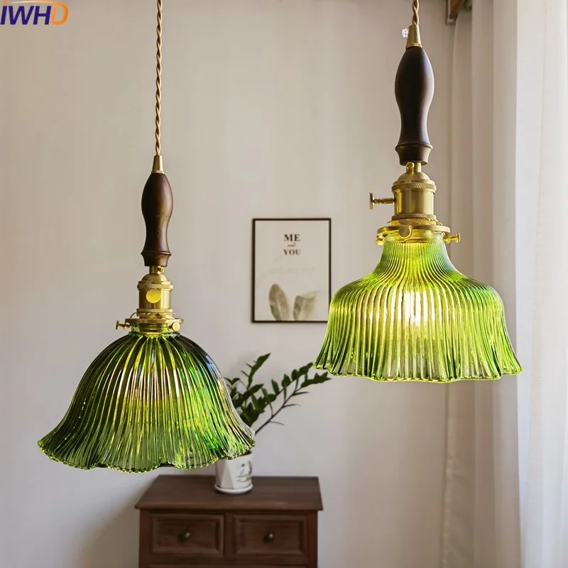 IWHD Green Glass LED Pendant Lights Fixtures Japanese Style Home Decor Bedroom Kitchen Living Room Hanging Lights Chandelier
IWHD Green Glass LED Pendant Lights Fixtures Japanese Style Home Decor Bedroom Kitchen Living Room Hanging Lights Chandelier