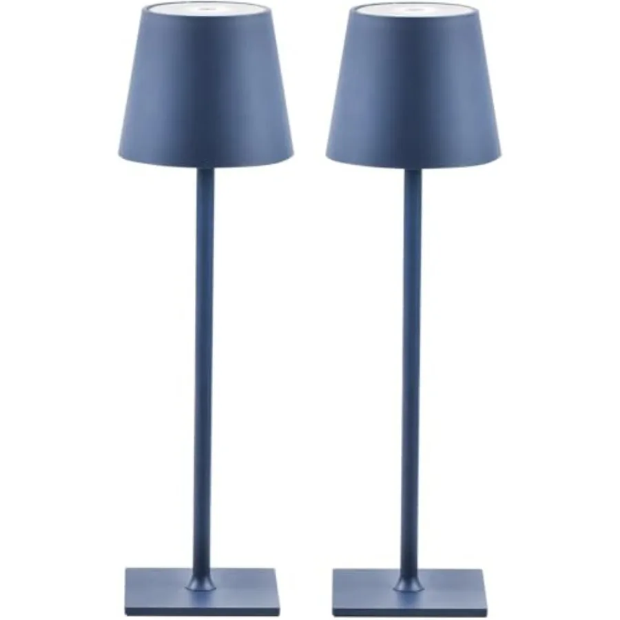 2 Pack Cordl Table Lamps, 3 Colors Stepl Dimming, 5000mAh Rechargeable Battery LED Desk Lamp for Bedroom/Couple Dinner/Desk/Caf
2 Pack Cordl Table Lamps, 3 Colors Stepl Dimming, 5000mAh Rechargeable Battery LED Desk Lamp for Bedroom/Couple Dinner/Desk/Caf