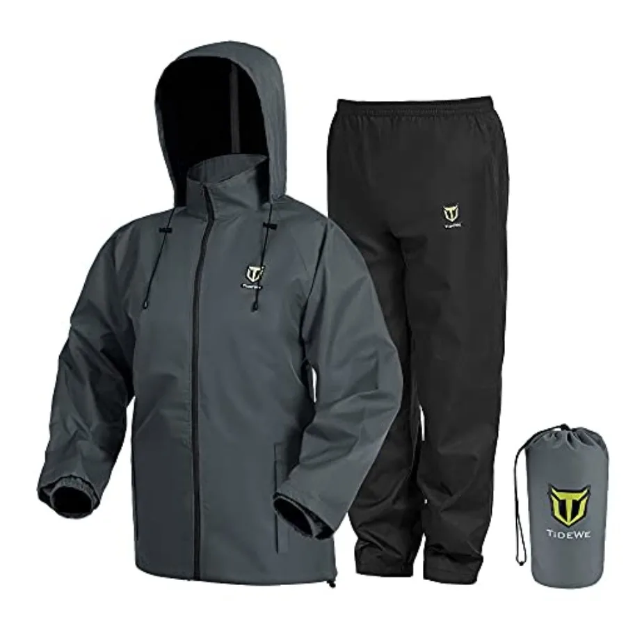 Rain Suit, Waterproof Breathable Lightweight 2 Pieces Rainwear
Rain Suit, Waterproof Breathable Lightweight 2 Pieces Rainwear