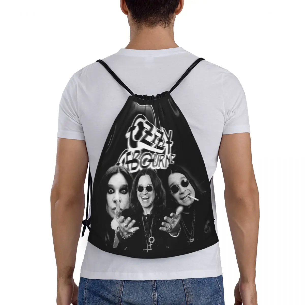 Ozzy Osbourne Backpacks Casual Portable Drawstring Bags Shoes Bag Book Bags For Man Woman School
Ozzy Osbourne Backpacks Casual Portable Drawstring Bags Shoes Bag Book Bags For Man Woman School