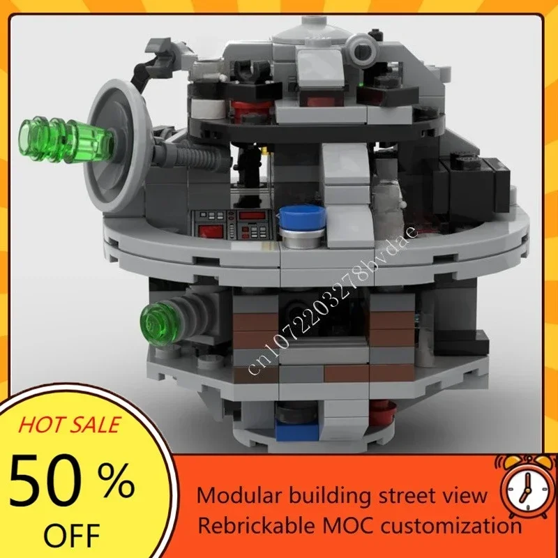 234 шт., космическая мини-звезда смерти, космическая война, военная MOC, космический корабль, боевая модель, пазлы на заказ, архитектура, образовательная модель, игрушки, подарок
234 шт., космическая мини-звезда смерти, космическая война, военная MOC, космический корабль, боевая модель, пазлы на заказ, архитектура, образовательная модель, игрушки, подарок