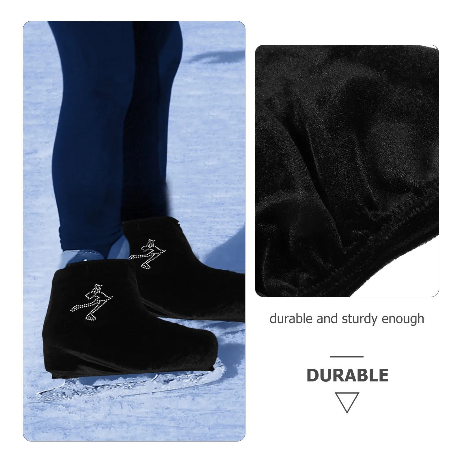 1Pair Skating Boot Covers Elastic Ice Skates Guards Polyester Wear Resistant Boot Sleeve Protective Covers for Roller Hockey 
1Pair Skating Boot Covers Elastic Ice Skates Guards Polyester Wear Resistant Boot Sleeve Protective Covers for Roller Hockey