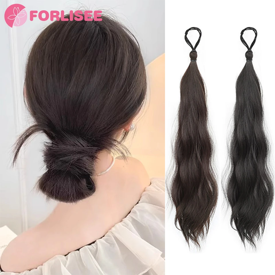 40cm Synthetic Self-Winding Ball Head Wig Hair Bundle Female Hightlight DIY Bun Hair Bundle To Increase Hair Volume Bud Hair Bun
40cm Synthetic Self-Winding Ball Head Wig Hair Bundle Female Hightlight DIY Bun Hair Bundle To Increase Hair Volume Bud Hair Bun