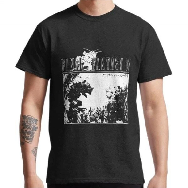 Final Fantasy Gift t shirt for RPG gamer 100% cotton printed tee Men's Short Sleeve Graphic Clothes All size tops
Final Fantasy Gift t shirt for RPG gamer 100% cotton printed tee Men's Short Sleeve Graphic Clothes All size tops