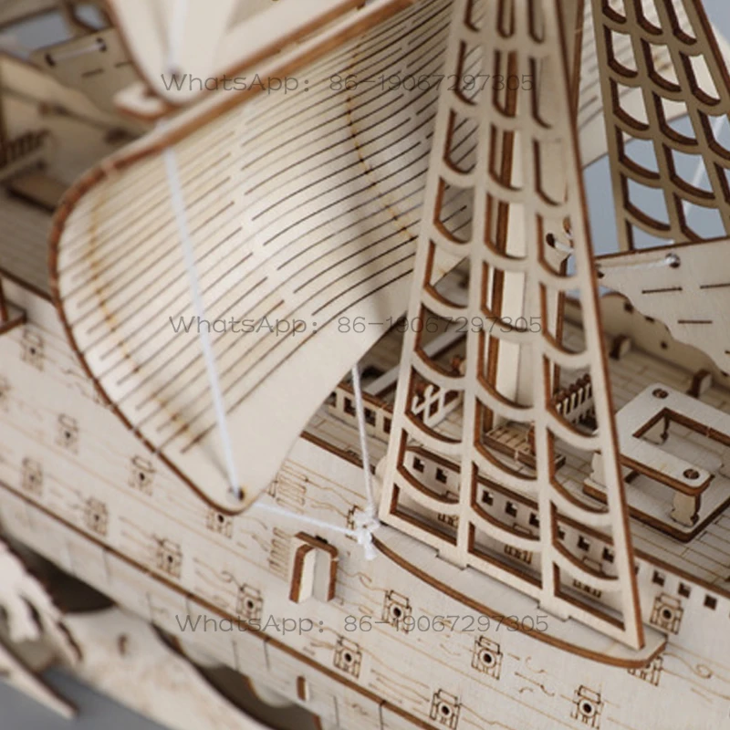 DIY 3D Wooden Puzzles Victory Sailing Ship Model Kit Adult Watercraft Sailboat Jigsaw Toys for Children Kids Home Room Decor
DIY 3D Wooden Puzzles Victory Sailing Ship Model Kit Adult Watercraft Sailboat Jigsaw Toys for Children Kids Home Room Decor