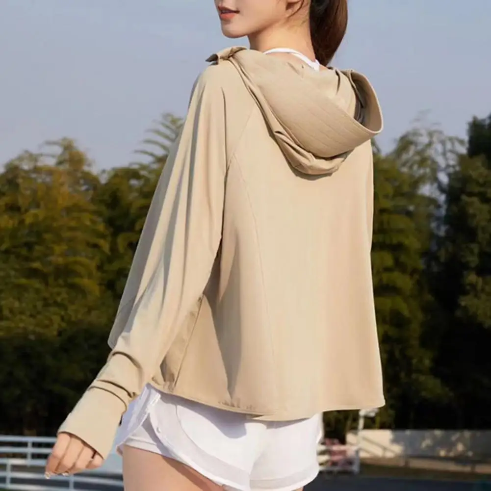 Comfortable Sun Protection Clothing Women Sun Jacket Women’s Sun Protection Hoodie Jacket with Pockets Lightweight Long Sleeve
Comfortable Sun Protection Clothing Women Sun Jacket Women’s Sun Protection Hoodie Jacket with Pockets Lightweight Long Sleeve