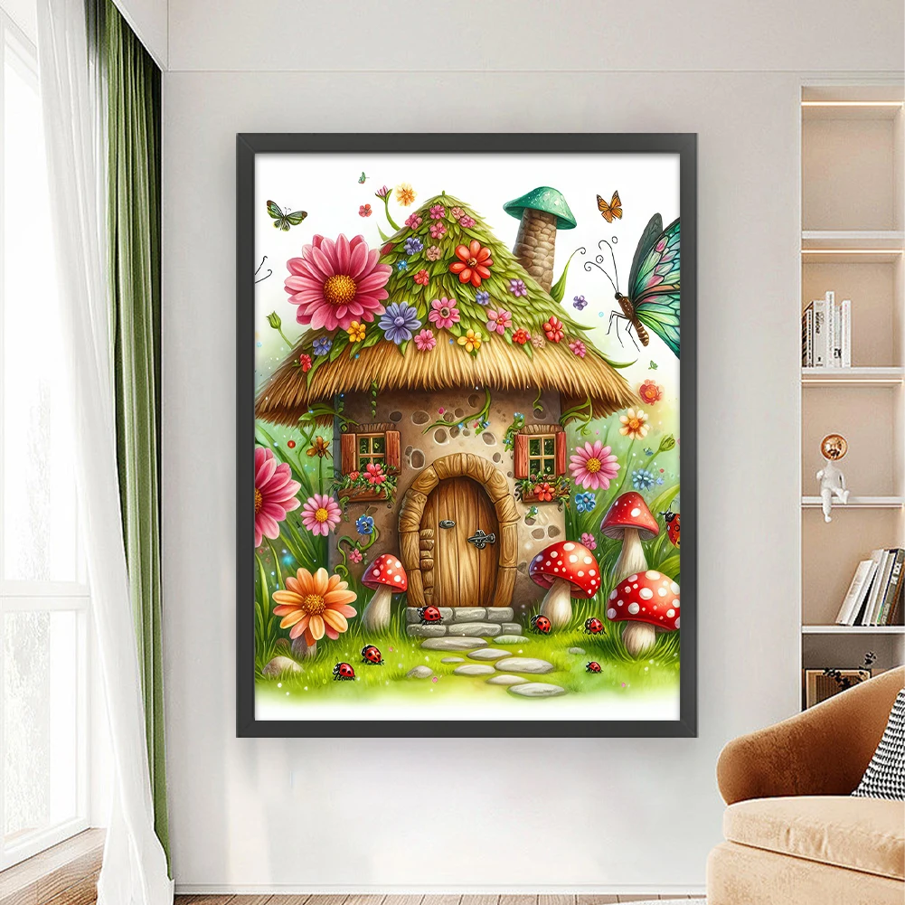 Грибной домик с принтом, набор для вышивки крестом, сделай сам, 11CT, нить, художественный декор для рукоделия
Грибной домик с принтом, набор для вышивки крестом, сделай сам, 11CT, нить, художественный декор для рукоделия