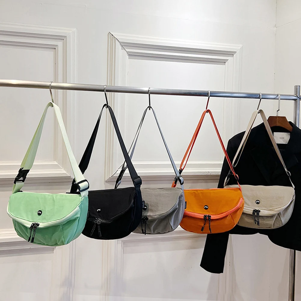 Waist Bag for Women Men Adjustable Strap Small Crossbody Bag Nylon Solid with Zipper Sling Bag for Travel Hiking Outdoor Sports
Waist Bag for Women Men Adjustable Strap Small Crossbody Bag Nylon Solid with Zipper Sling Bag for Travel Hiking Outdoor Sports