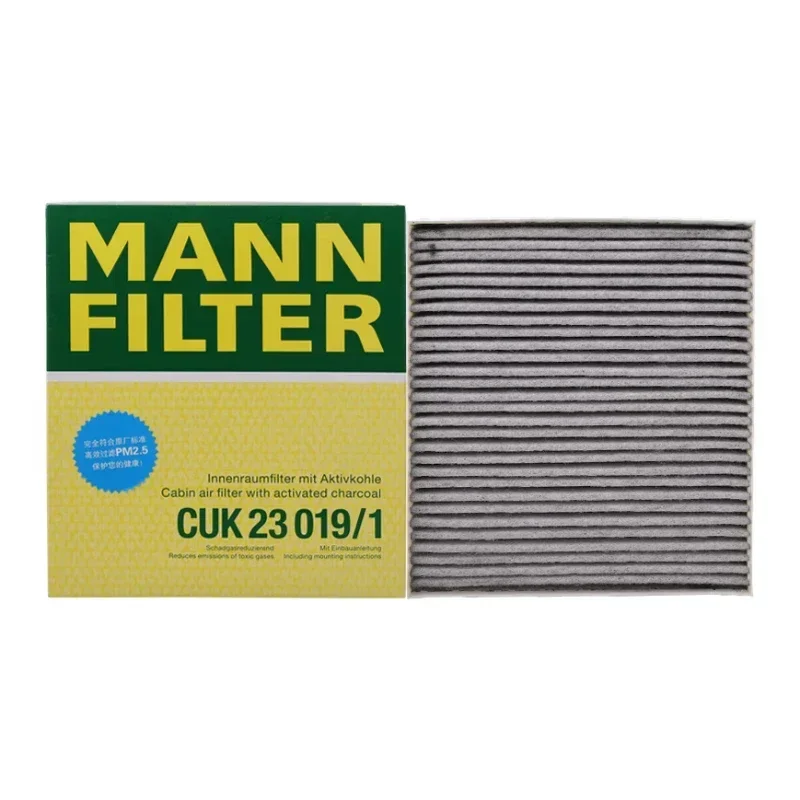 MANN FILTER For HYUNDAI Tucson II KIA Sportage IV 971331R000 97133D3000 CU23019/CU23019M/ CUK23019/1 / CUK23019/1M Cabin Filter
MANN FILTER For HYUNDAI Tucson II KIA Sportage IV 971331R000 97133D3000 CU23019/CU23019M/ CUK23019/1 / CUK23019/1M Cabin Filter