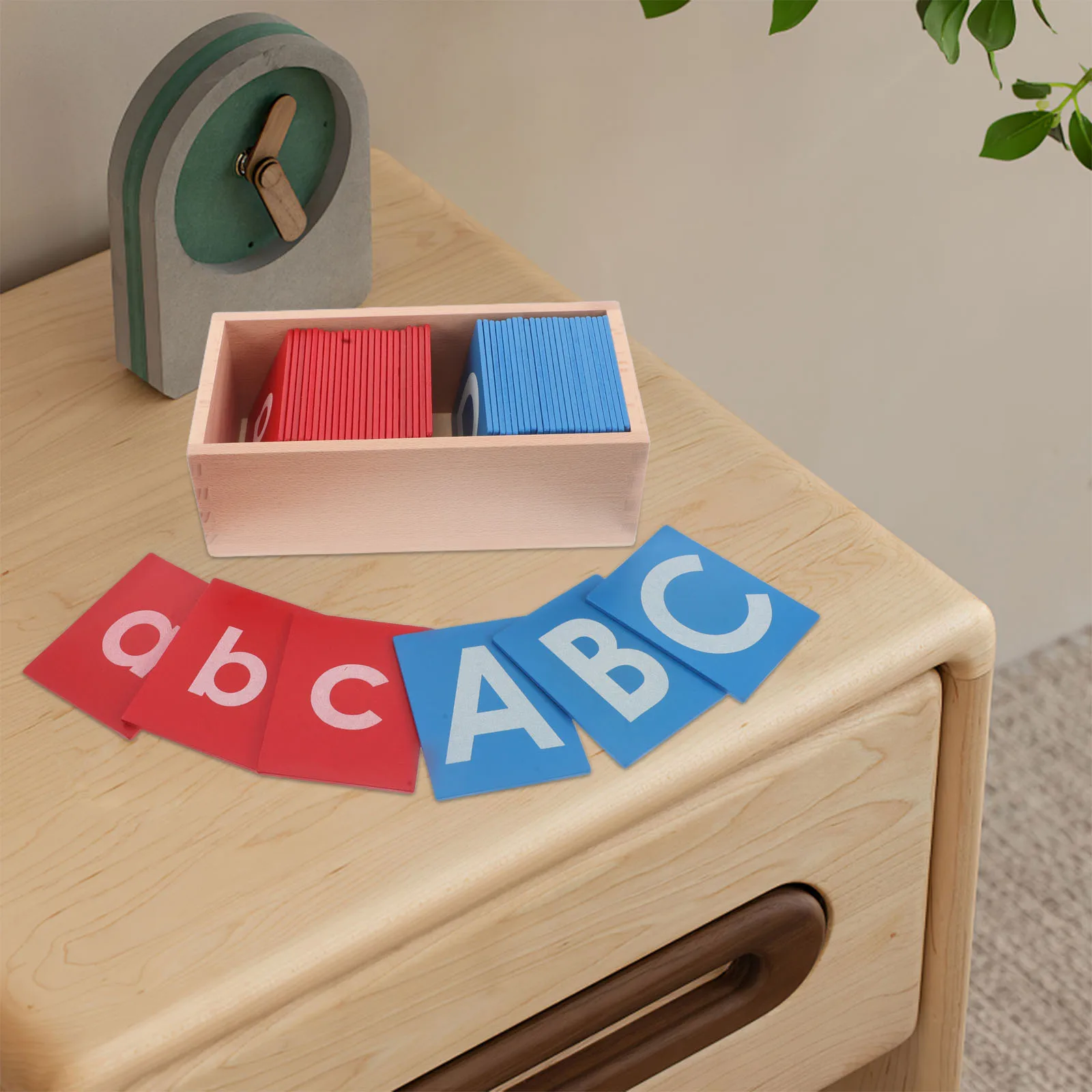 Montessori Teaching Aids Alphabet Board Red Blue Sandpaper Letters Kids Educational Toy Language Tools Wooden Resources Tracing
Montessori Teaching Aids Alphabet Board Red Blue Sandpaper Letters Kids Educational Toy Language Tools Wooden Resources Tracing