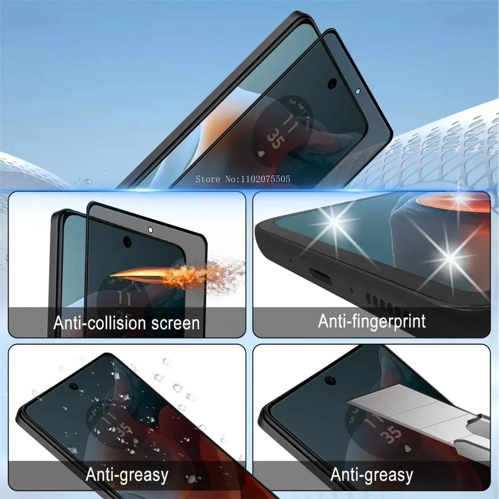 2PCS Anti Spy Screen Protector For Motorola Moto G35 G34 G32 Series Privacy Tempered Glass 9H Anti Peep Scratch High Aluminum
2PCS Anti Spy Screen Protector For Motorola Moto G35 G34 G32 Series Privacy Tempered Glass 9H Anti Peep Scratch High Aluminum
