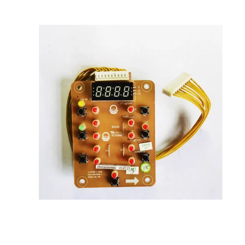 Аксессуары для электрической скороварки CY40/50-216S, плата управления YLG70B-1, световая плата, печатная плата, дисплей
Аксессуары для электрической скороварки CY40/50-216S, плата управления YLG70B-1, световая плата, печатная плата, дисплей