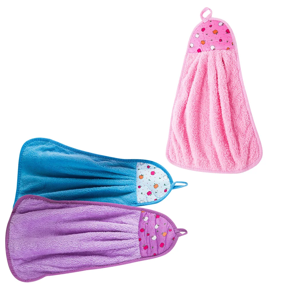 3 Pcs Water Absorbent Towel Quick-frying Cloth Dishcloth Wiping Hands Hangable Fruit Pattern Soft Material No Lint No Fading
3 Pcs Water Absorbent Towel Quick-frying Cloth Dishcloth Wiping Hands Hangable Fruit Pattern Soft Material No Lint No Fading