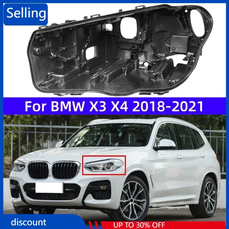 For BMW X3 X4 2018 2019 2020 2021 Auto parts Replacement headlight base black rear shell
For BMW X3 X4 2018 2019 2020 2021 Auto parts Replacement headlight base black rear shell