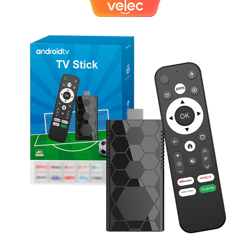 Velec I96 D16 TV Stick Android 14 8+128G 4K Ultra HD Decode Voice Remote Quad-Core Dual WiFi Streamer for Netflix & YouTube
Velec I96 D16 TV Stick Android 14 8+128G 4K Ultra HD Decode Voice Remote Quad-Core Dual WiFi Streamer for Netflix & YouTube