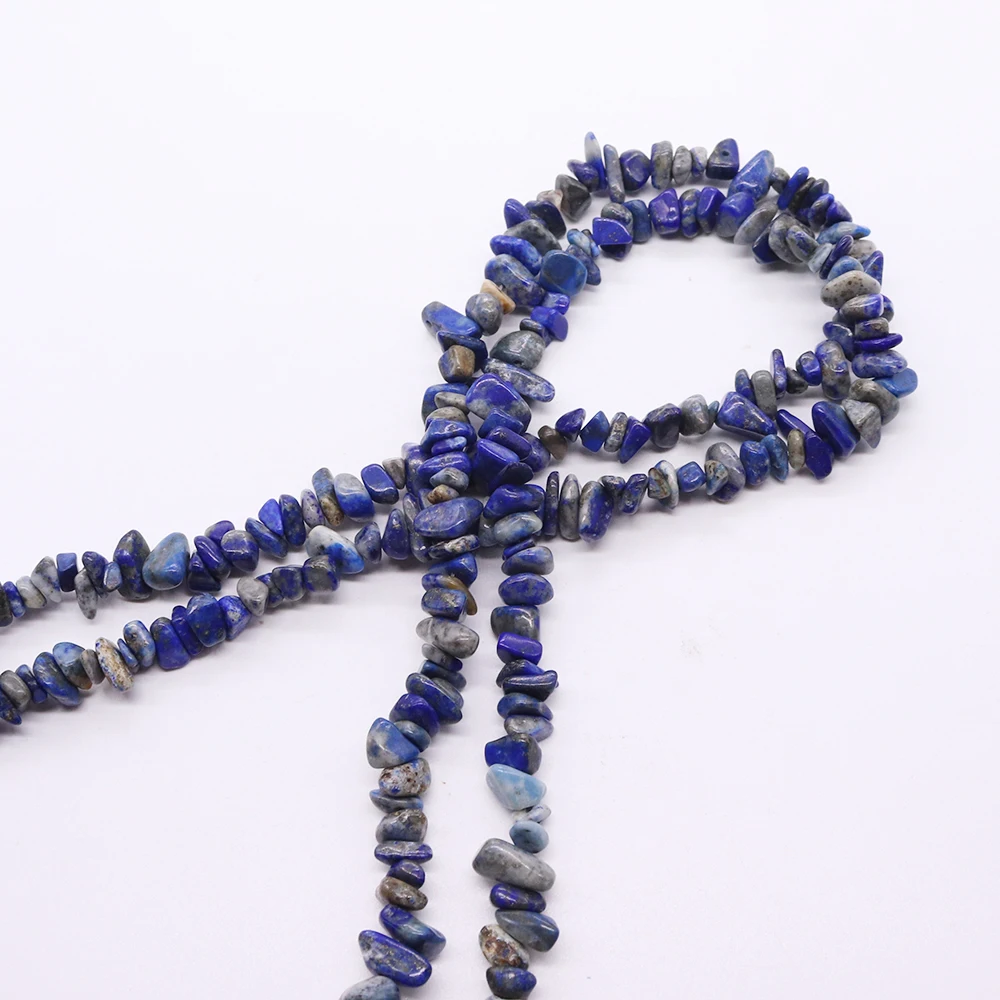 Natural Lapis Lazuli Crushed Stone Bead Irregular Semi-precious Stone Loose Bead DIY Trendy Necklace Bracelet Accessory 1strand
Natural Lapis Lazuli Crushed Stone Bead Irregular Semi-precious Stone Loose Bead DIY Trendy Necklace Bracelet Accessory 1strand