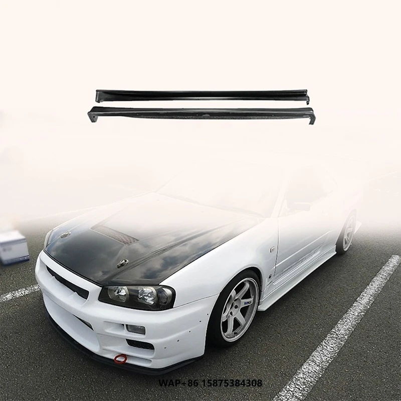 For Skyline Carbon Fiber Skyline R34 GTR HSM Type Side Skirt Extension
For Skyline Carbon Fiber Skyline R34 GTR HSM Type Side Skirt Extension