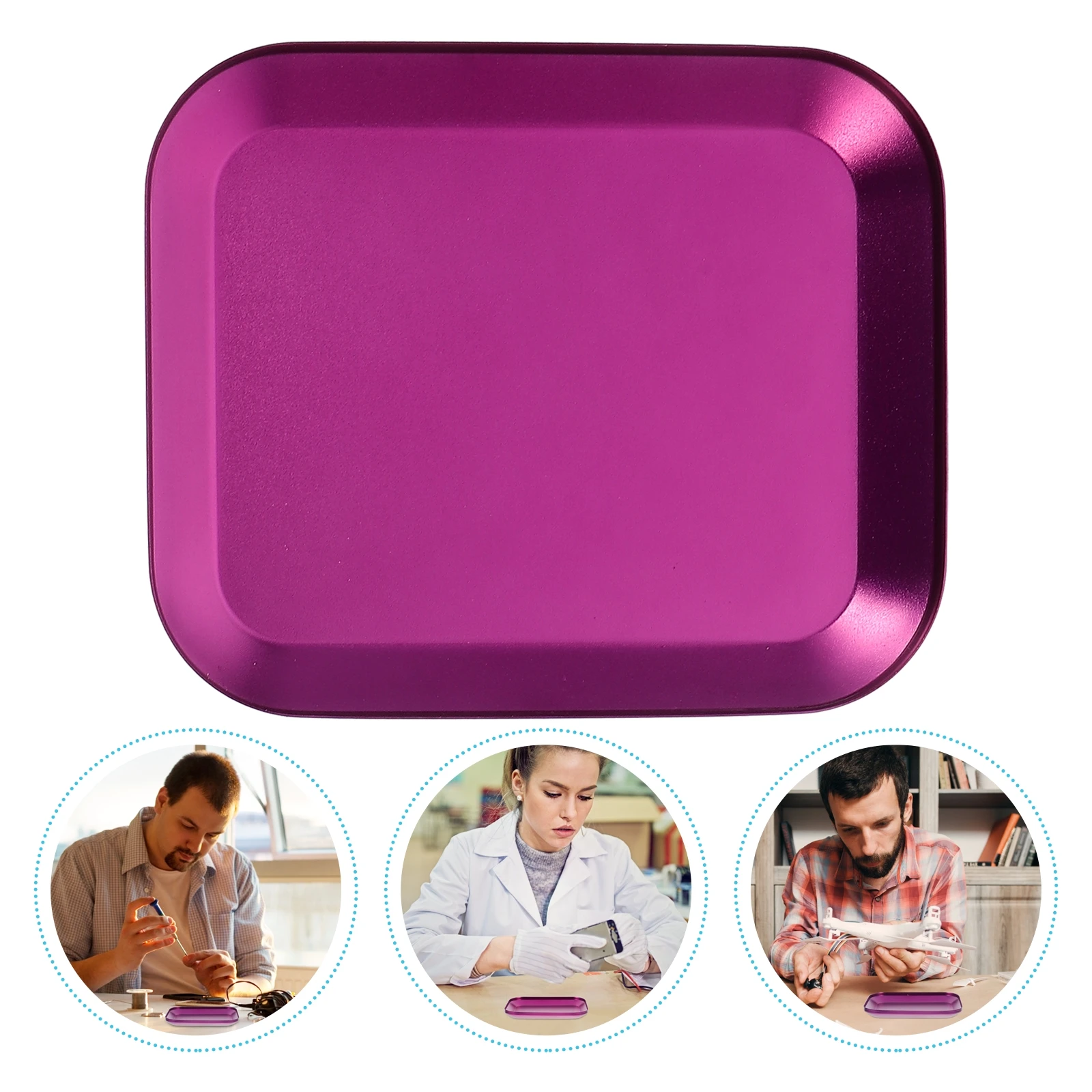 Magnetic Screw Tray Purple Bowl Pin Dish Organizer Fastener for Screws Bolt Auto Repair Adult-sized
Magnetic Screw Tray Purple Bowl Pin Dish Organizer Fastener for Screws Bolt Auto Repair Adult-sized