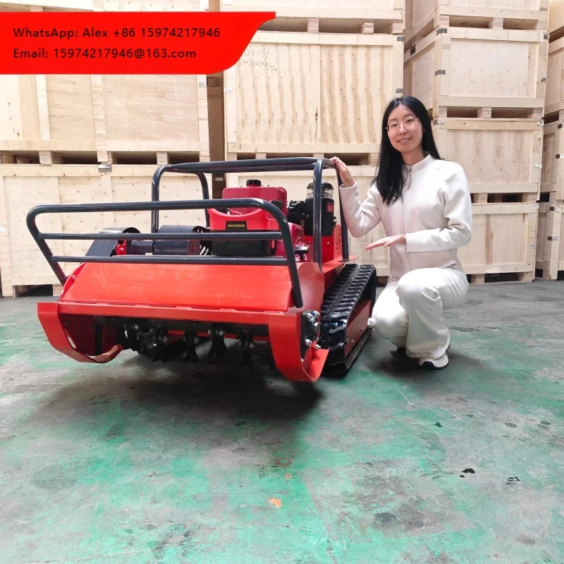 Hot Selling Remote Control Crawler Brush Cutter Grass Mini Robot Flail Lawn Mower
Hot Selling Remote Control Crawler Brush Cutter Grass Mini Robot Flail Lawn Mower