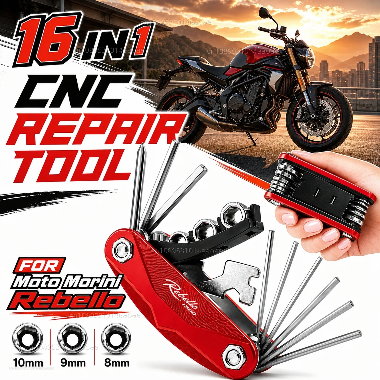 FOR Moto Morini Rebello 1200 2012-2018 Motorcycle Tool Repair Kit Multifunctional Screwdriver Wrench Hex Key Set Portable Bike
FOR Moto Morini Rebello 1200 2012-2018 Motorcycle Tool Repair Kit Multifunctional Screwdriver Wrench Hex Key Set Portable Bike