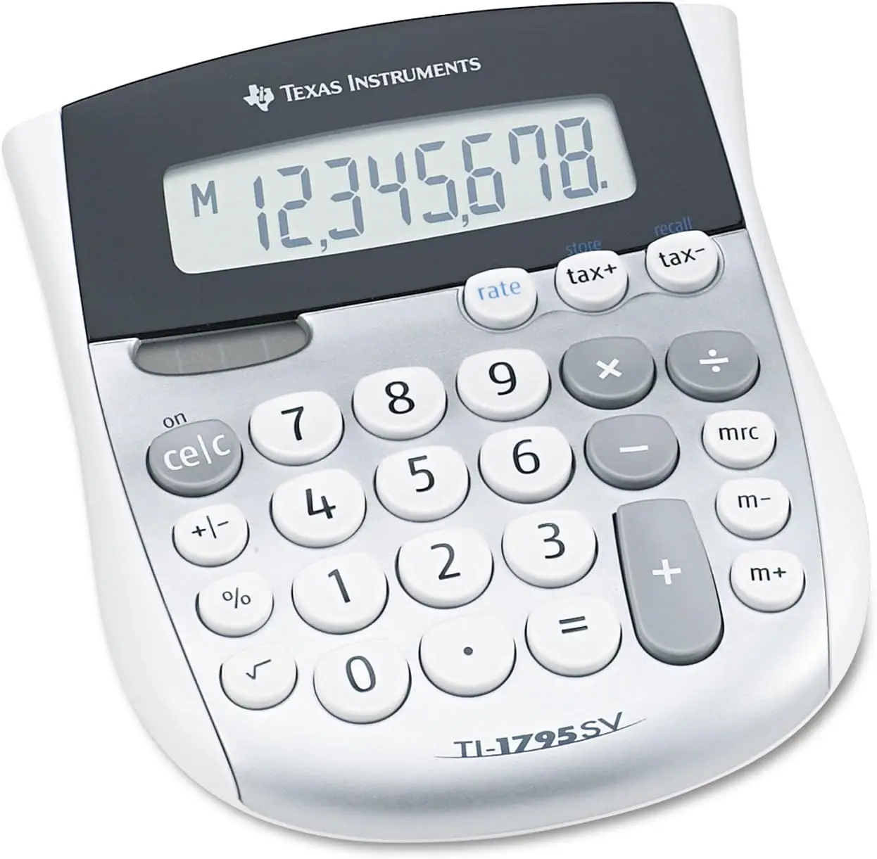Standard Function Calculator with Solar Power, Large Keys for Easy Use, Ideal for School and Office