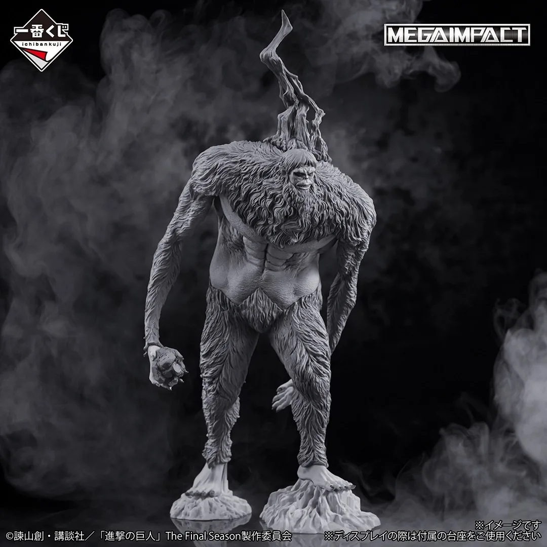 Официально лицензированная фигурка BANDAI Ichiban Kuji: Титан-Коготь, Титан-Зуб, Леви Аккерман, Титан-Зверь из аниме «Атака Титанов»
Официально лицензированная фигурка BANDAI Ichiban Kuji: Титан-Коготь, Титан-Зуб, Леви Аккерман, Титан-Зверь из аниме «Атака Титанов»