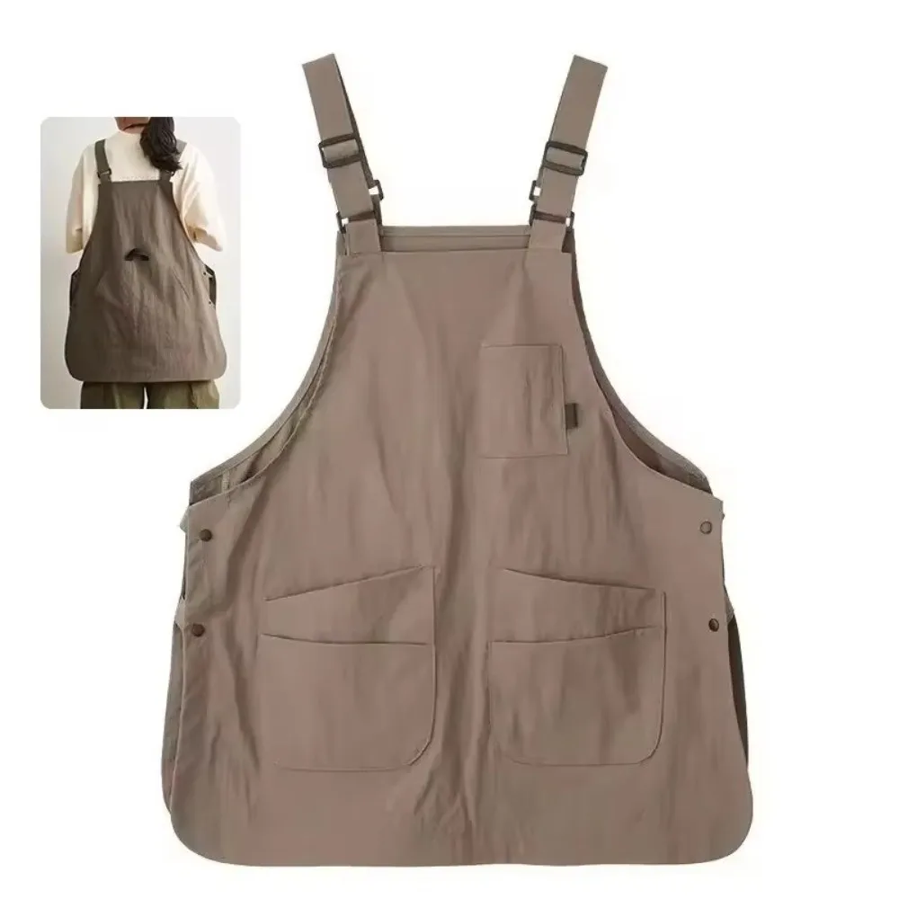 Новый двусторонний кухонный фартук, водонепроницаемый, регулируемый, унисекс, однотонный, на талии, для дома и кухни
Новый двусторонний кухонный фартук, водонепроницаемый, регулируемый, унисекс, однотонный, на талии, для дома и кухни