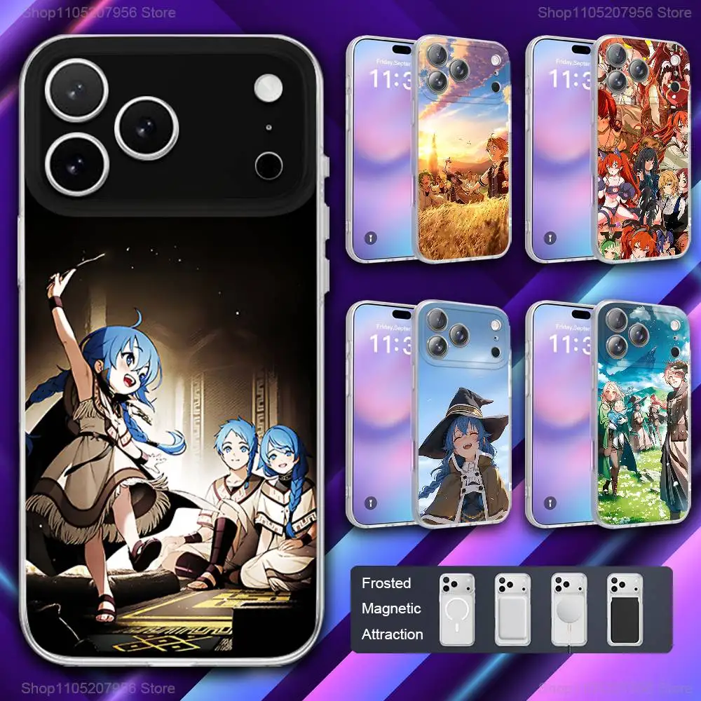 M-Mushoku Anime Tensei Phone Case For iPhone 11,12,15,14,13,17,16,Pro,Plus,E,Max,Air,Mini Magnetic Frosted Cover
M-Mushoku Anime Tensei Phone Case For iPhone 11,12,15,14,13,17,16,Pro,Plus,E,Max,Air,Mini Magnetic Frosted Cover